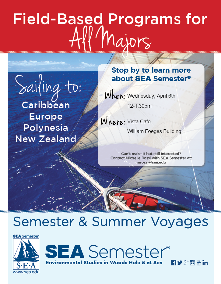 SEA semester flyer