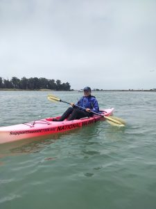Jenna kayaking