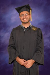 Kashf Iqbal graduation photo