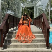 women in Indian wedding garb