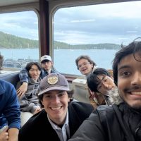 Photo with fellow FHL Colleagues from my cohort on the ferry