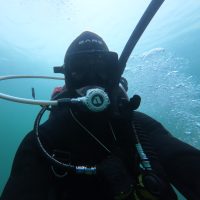 Man in scuba gear
