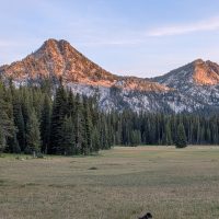 A picture of a field location during my work with the USFWS. I sampled streams for bull trout parr and tagged pacific lamprey.