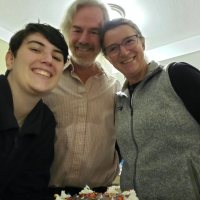 Student with parents