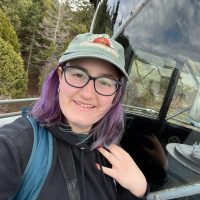 I took this picture at the top of the Lime Kiln Lighthouse after a tour of the park. Lime Kiln was my favorite place to watch orcas during my first quarter at FHL
