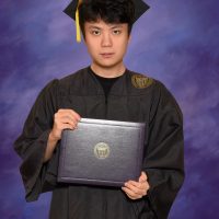 Yulin with diploma